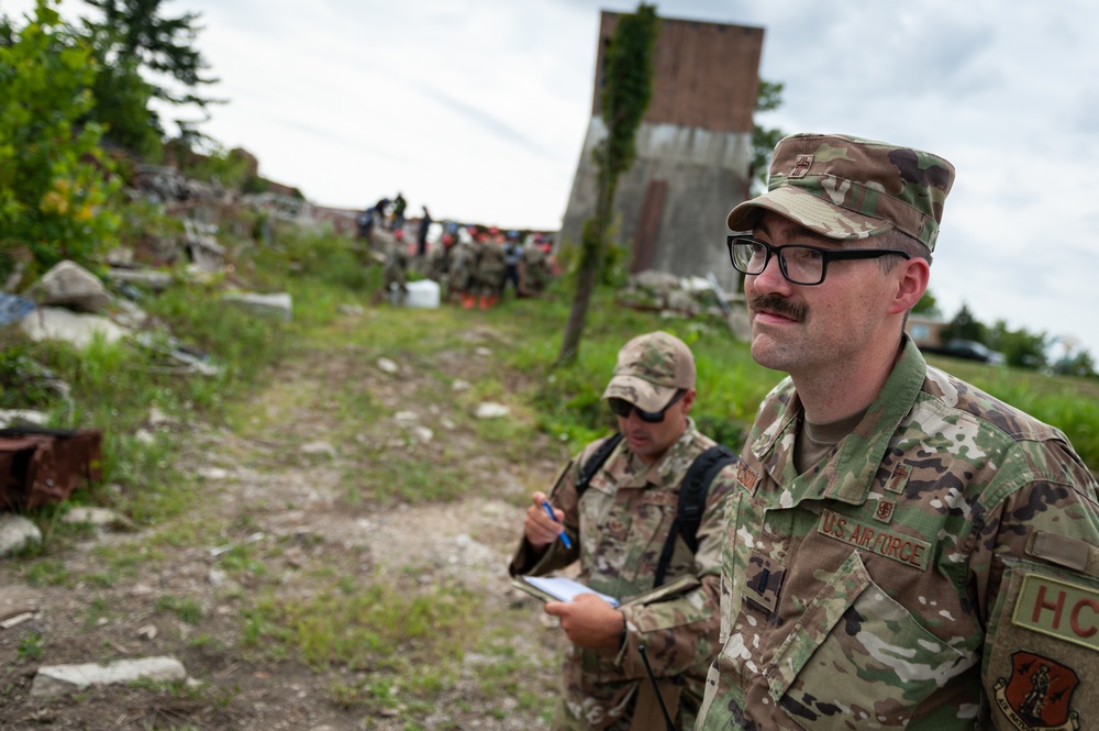 Chaplain, religious affairs Airman support domestic response exercise