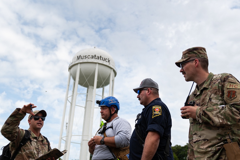 Chaplain, religious affairs Airman support domestic response exercise