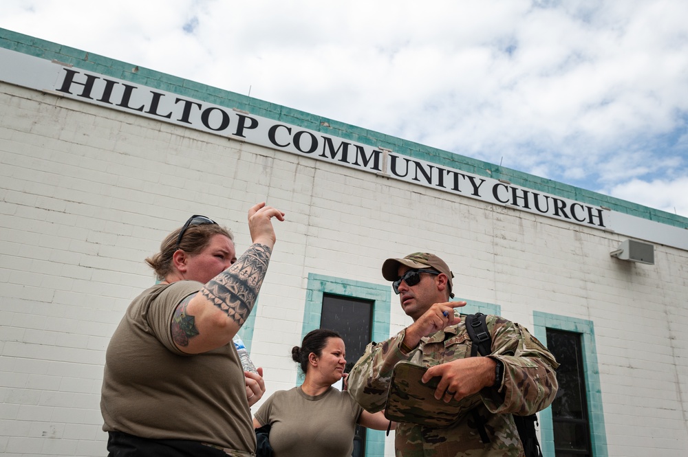 Chaplain, religious affairs Airman support domestic response exercise