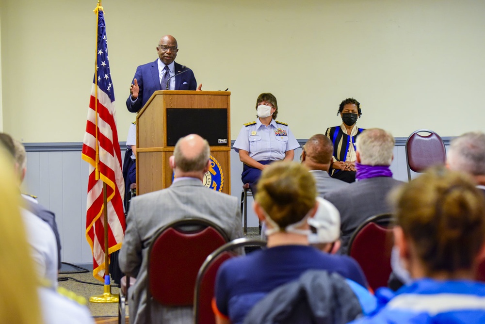 Elizabeth City, N.C. receives recertification as a Coast Guard City on service’s birthday