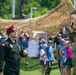Army Soldier narrates parachute landing for Airborne Day festivities