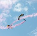 Parachutists from U.S. Army Parachute Team perform demonstration