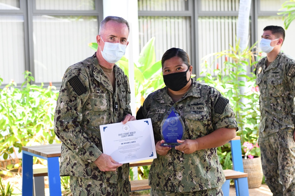 Chief Stuart Hedley Leadership Award Presentation