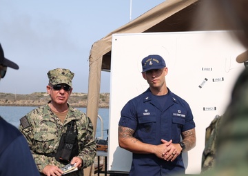 California State Guard Maritime Command &amp; U.S. Coast Guard Train Together