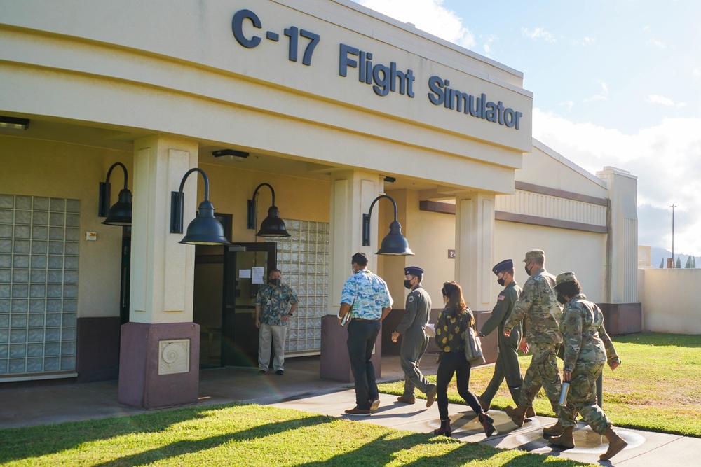 Congressman Kaiali’i Kahele visits 15th Wing
