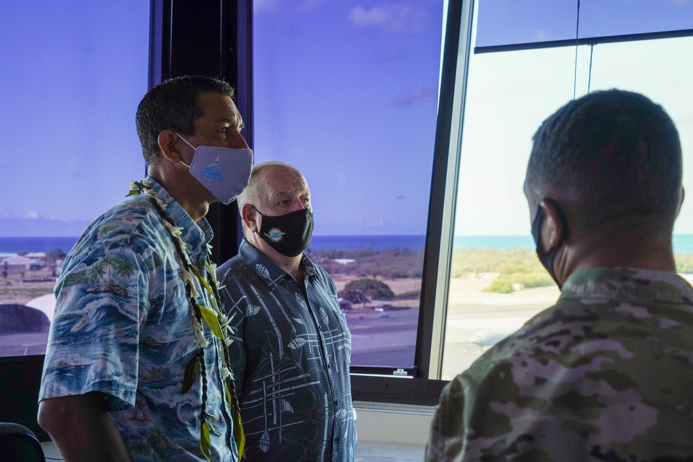 Congressman Kaiali’i Kahele visits 15th Wing