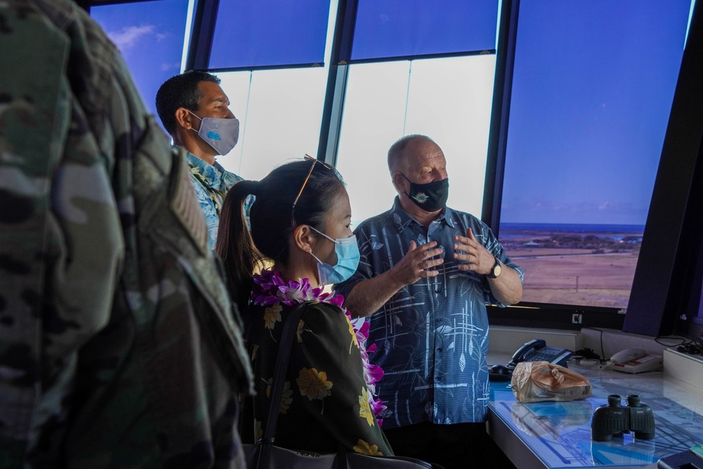 Congressman Kaiali’i Kahele visits 15th Wing
