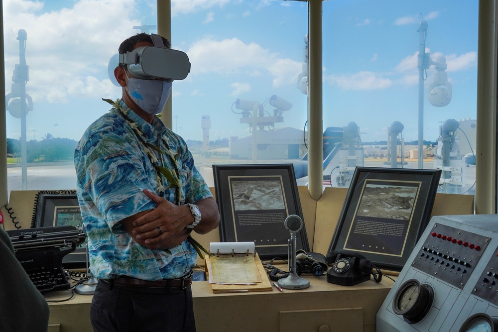Congressman Kaiali’i Kahele visits 15th Wing
