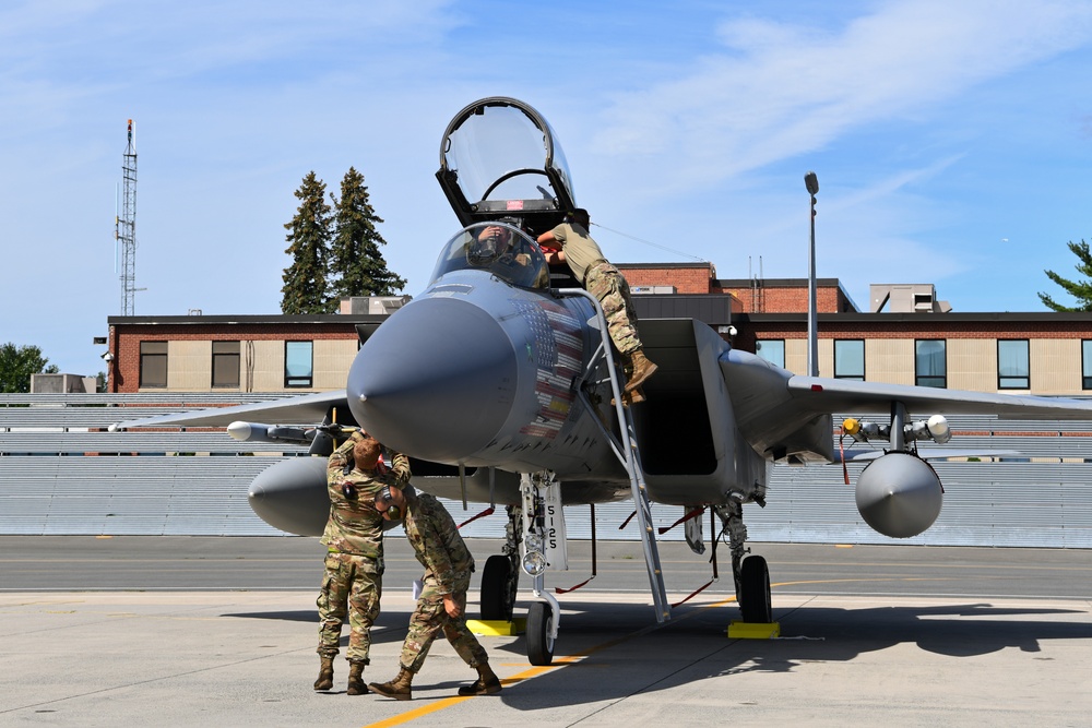 104FW assesses capabilities with mobility exercise