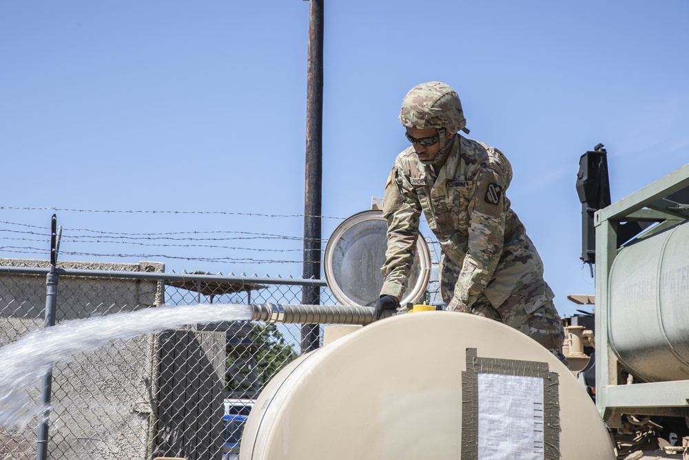 Minnesota National Guardsmen train at CSTX