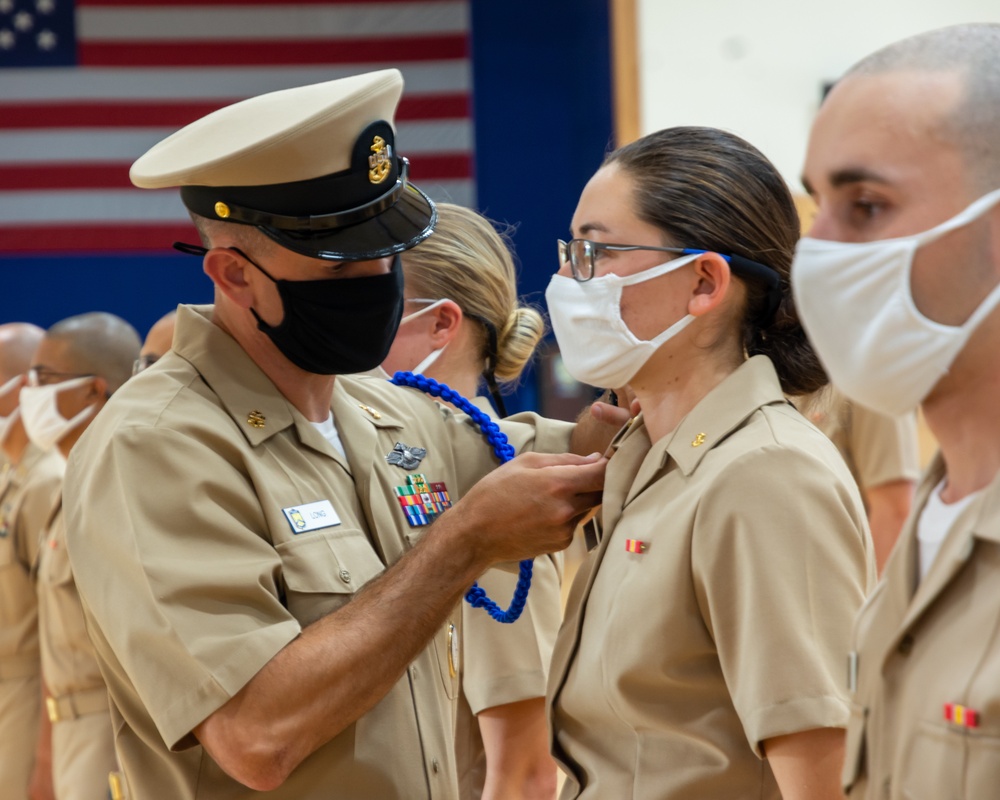 210810-N-NO485-052 NEWPORT, R.I. (Aug. 10, 2021) Sixth Week Khaki Inspection class 17-21