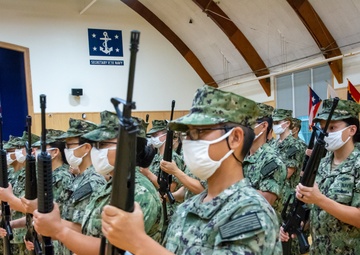 210805-N-NO485-009 NEWPORT, R.I. (Aug. 5, 2021) Drill Competition OCS class 17-21