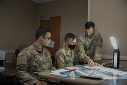 32d AAMDC Soldiers Conduct Indirect Fires Training