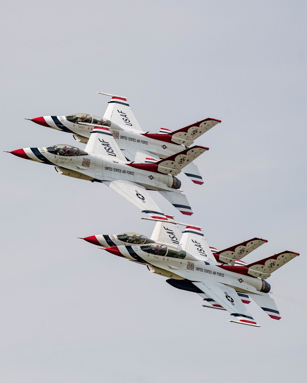 Thunderbirds Practice before Day One of Thunder over Michigan