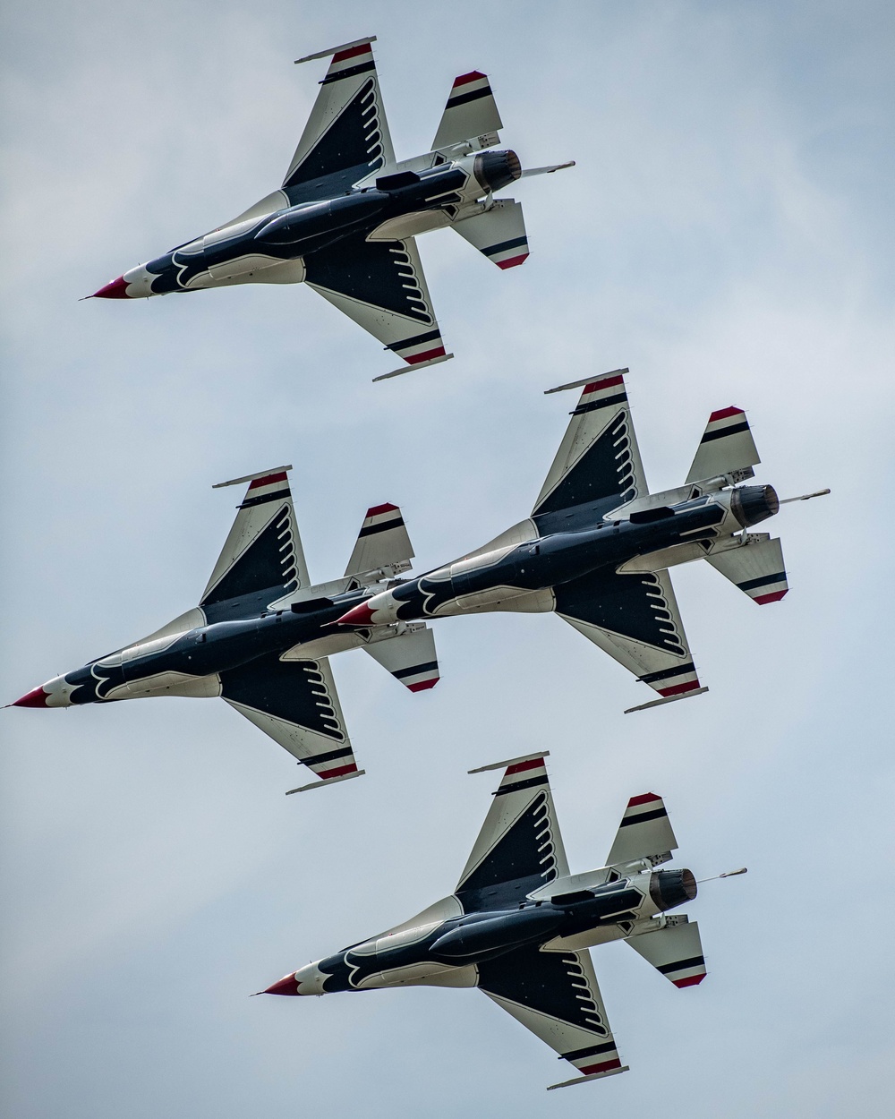 Thunderbirds Practice before Day One of Thunder over Michigan