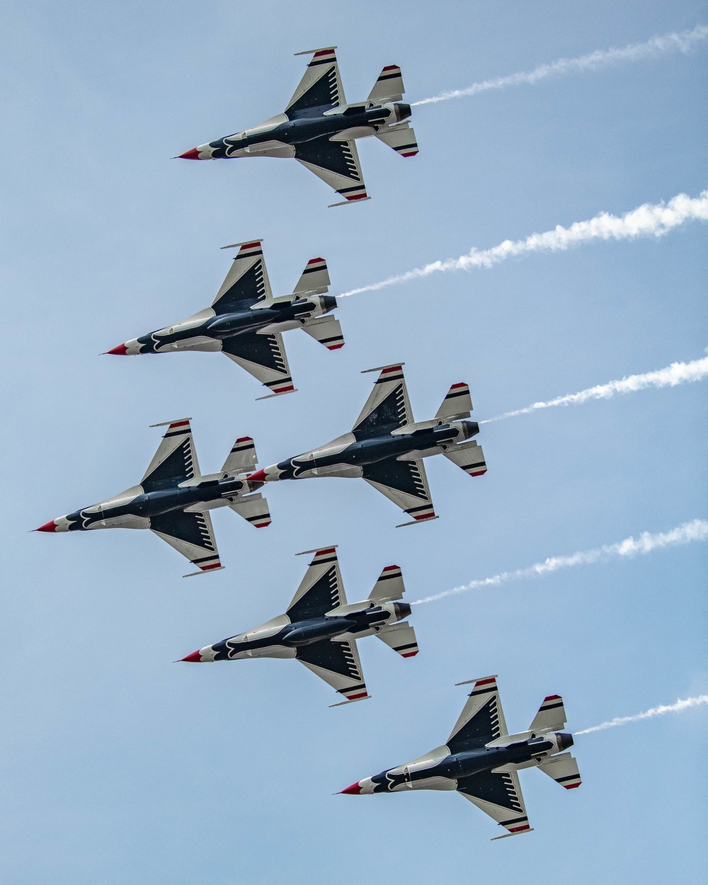 Thunderbirds Practice before Day One of Thunder over Michigan