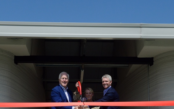 Texas Military Department collaborates on largest innovative 3D training barracks