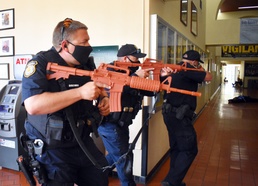 PoM personnel hold active-shooter response drill