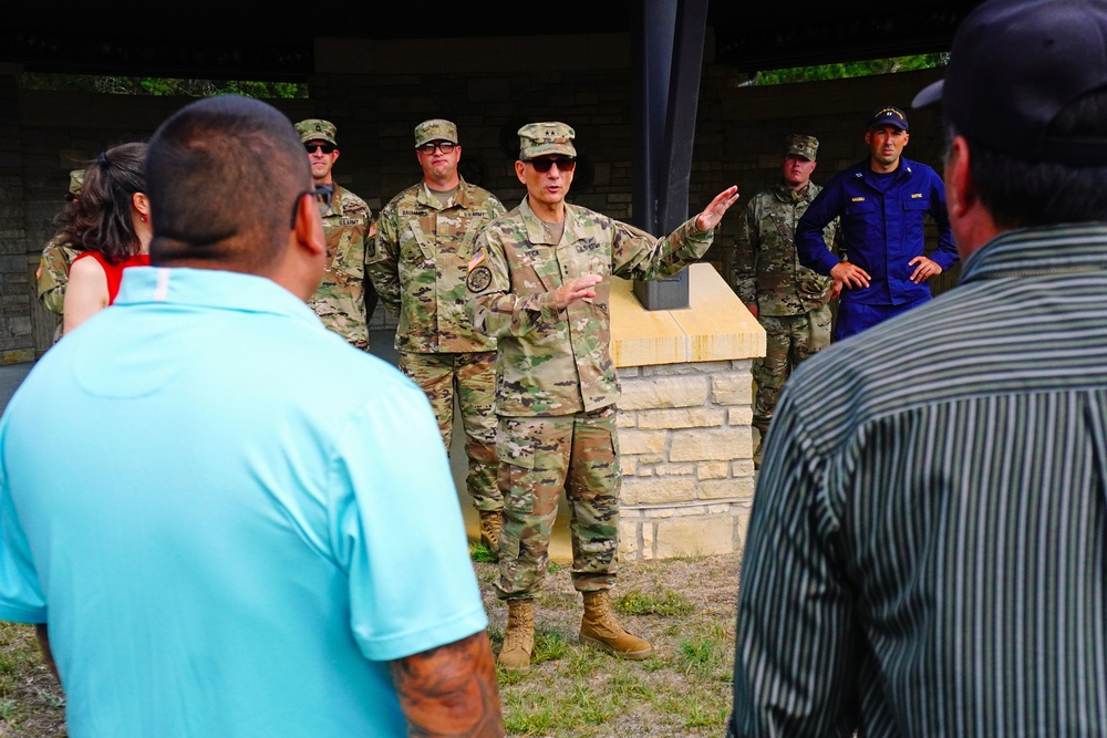 Walking Shield Benefits community and Army Reserve