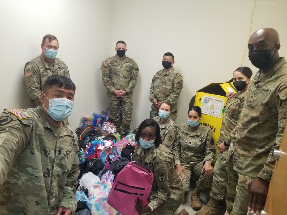 CRDAMC Family Readiness Group helps the unit give back