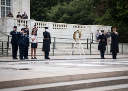 OAY Airmen participate in Arlington National Cemetery Wreath Laying Ceremony
