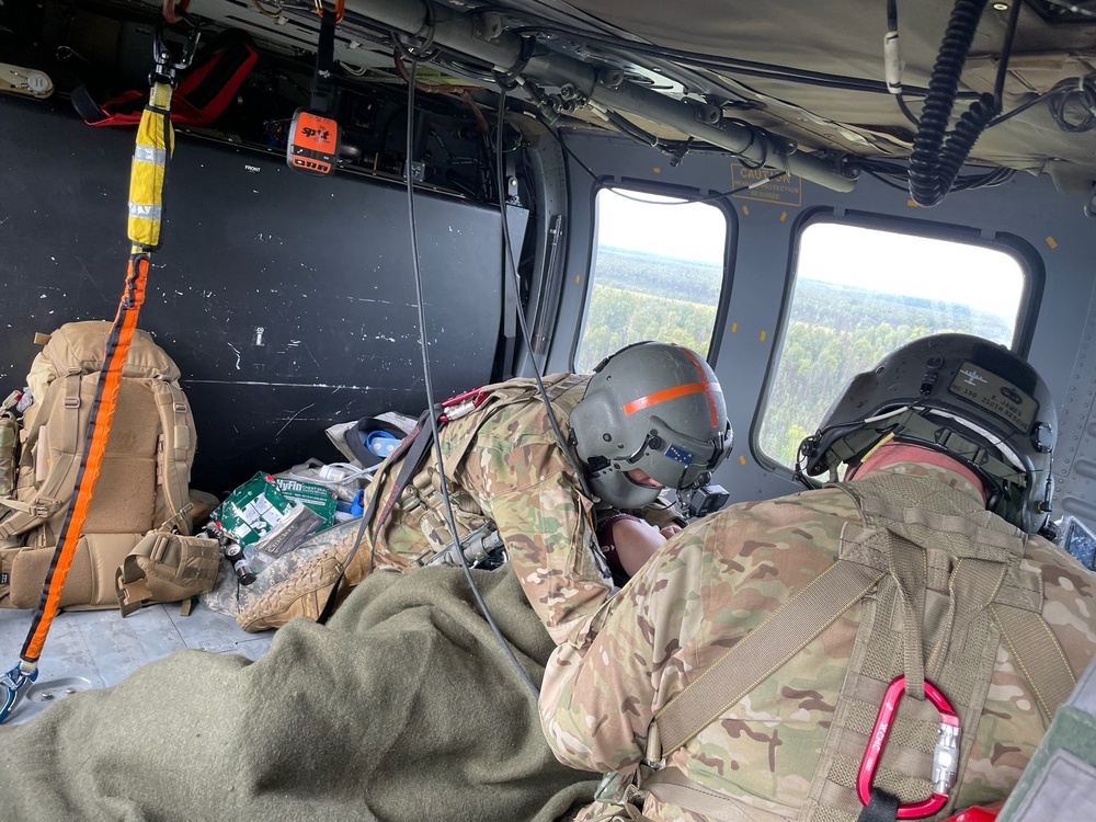 Alaska Army National Guard helps rescue injured man after falling into Yentna River