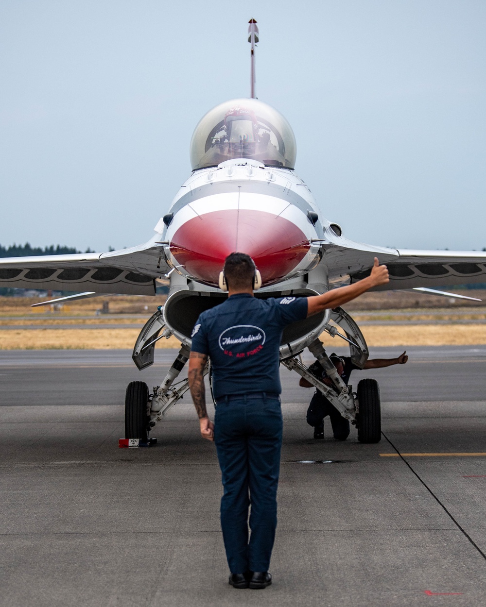 Thunderbirds Prepare for Takeoff in Portland