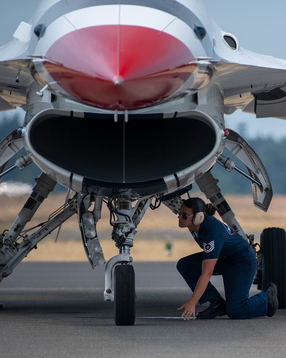 Thunderbirds Prepare for Takeoff in Portland