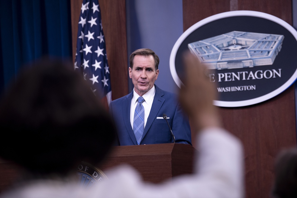 Pentagon Officials Hold Press Briefing on Afghanistan