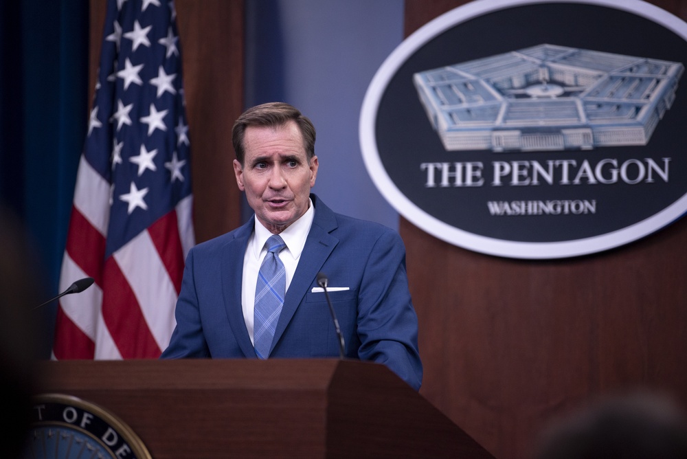 Pentagon Officials Hold Press Briefing on Afghanistan