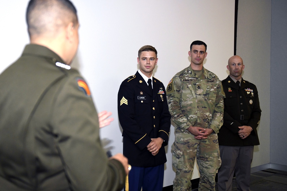 Army National Guard leaders honor Best Warrior competition winners