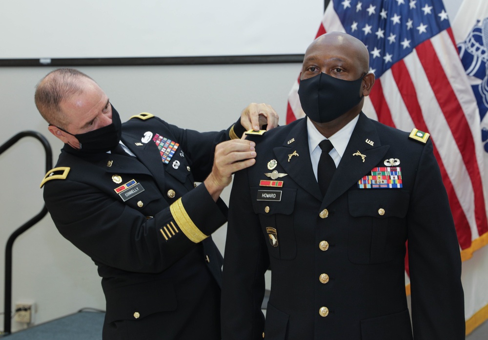 9th MSC holds promotion ceremony for Col. Frederick Howard