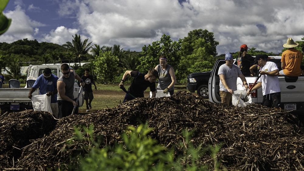 Task Force Koa Moana 21 Reforestation in Ngardmau