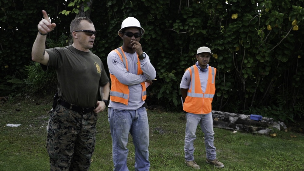 Task Force Koa Moana 21 Peleliu Road Project