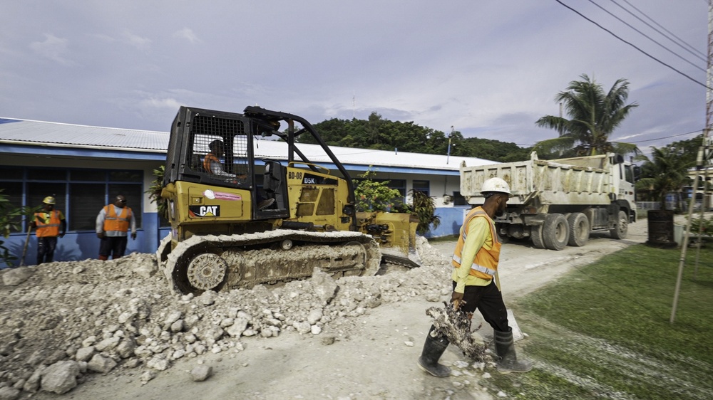 Task Force Koa Moana 21 Peleliu Road Project