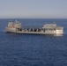 Expeditionary sea base USS Miguel Keith (ESB 5) sails in the Pacific Ocean