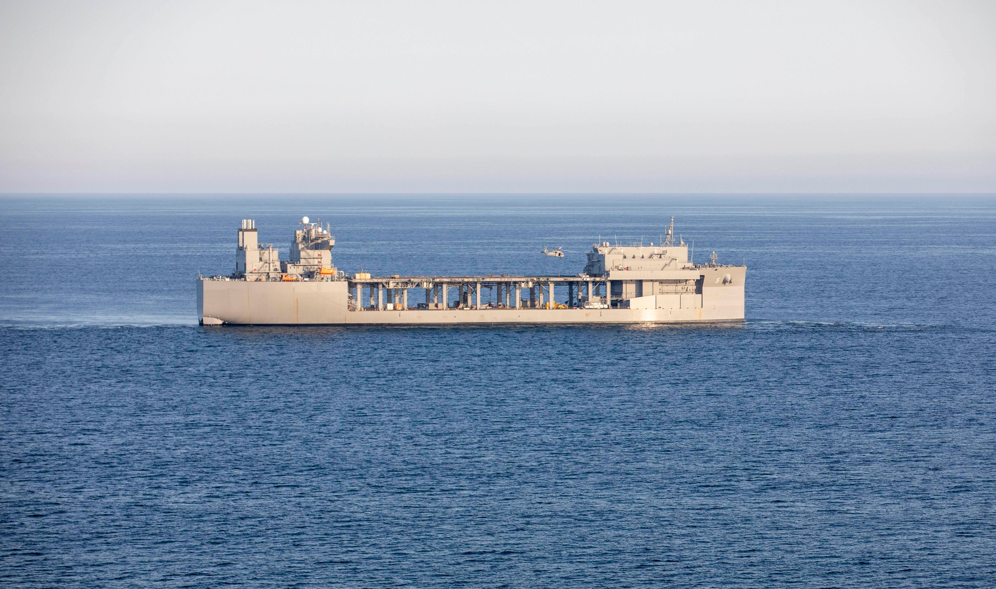 珍品 USS MIGUEL KEITH ESB-5 遠征海上基地艦 米海軍 珍品 USS MIGUEL