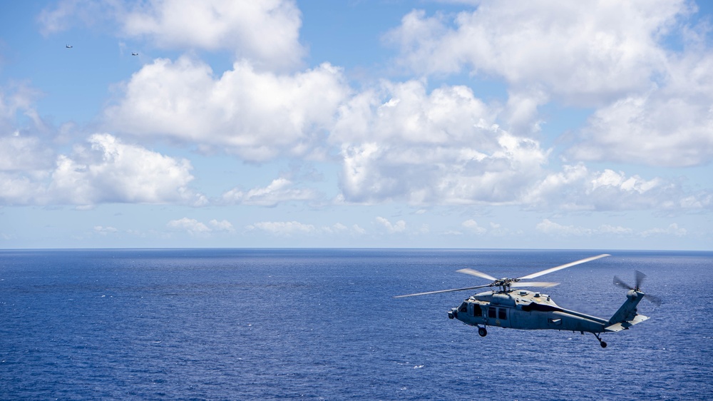 Helicopter Sea Combat Squadron (HSC) 4 Conducts Flight Operations