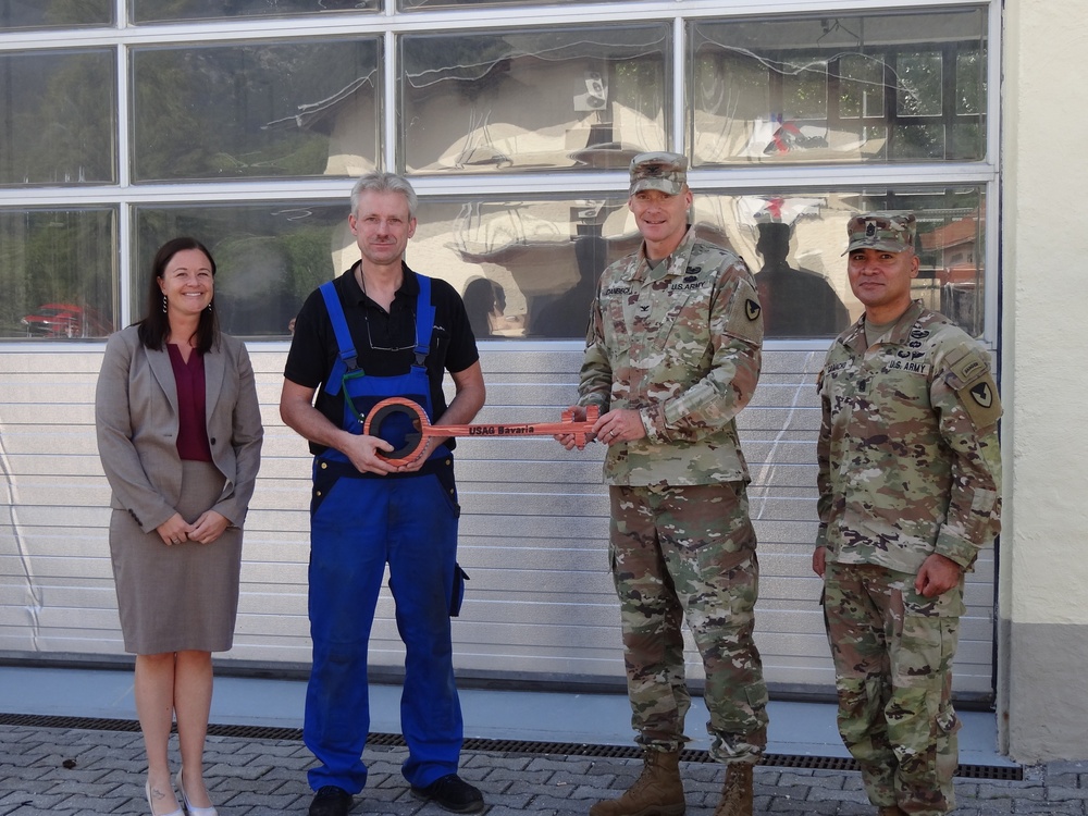 Garmisch POV Inspection moving to renovated facility