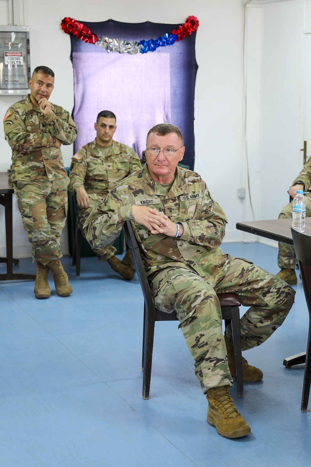 Vermont Adjutant General Visits Deployed Soldiers in Kosovo