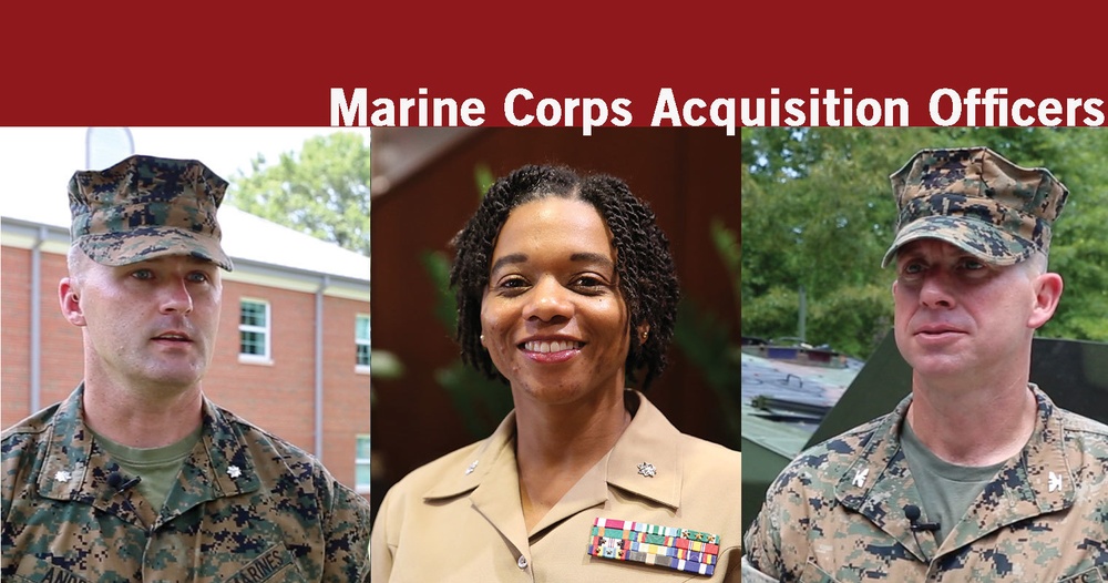 Behind the curtain: Marine officers discuss benefits of working in acquisition