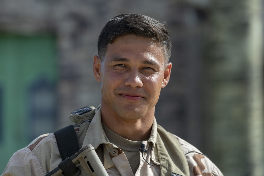 Opposing force poses for the camera at CSTX