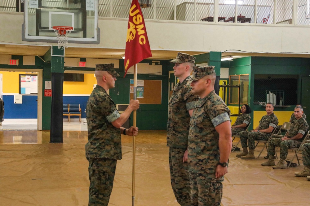 Bravo Co Change of Command