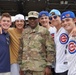 Command Sergeant Major honored during Chicago Cubs game, ahead of retirement