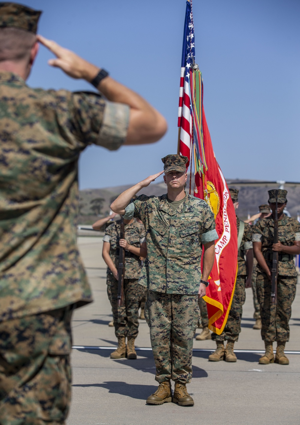 MCAS Camp Pendleton holds change of command ceremony