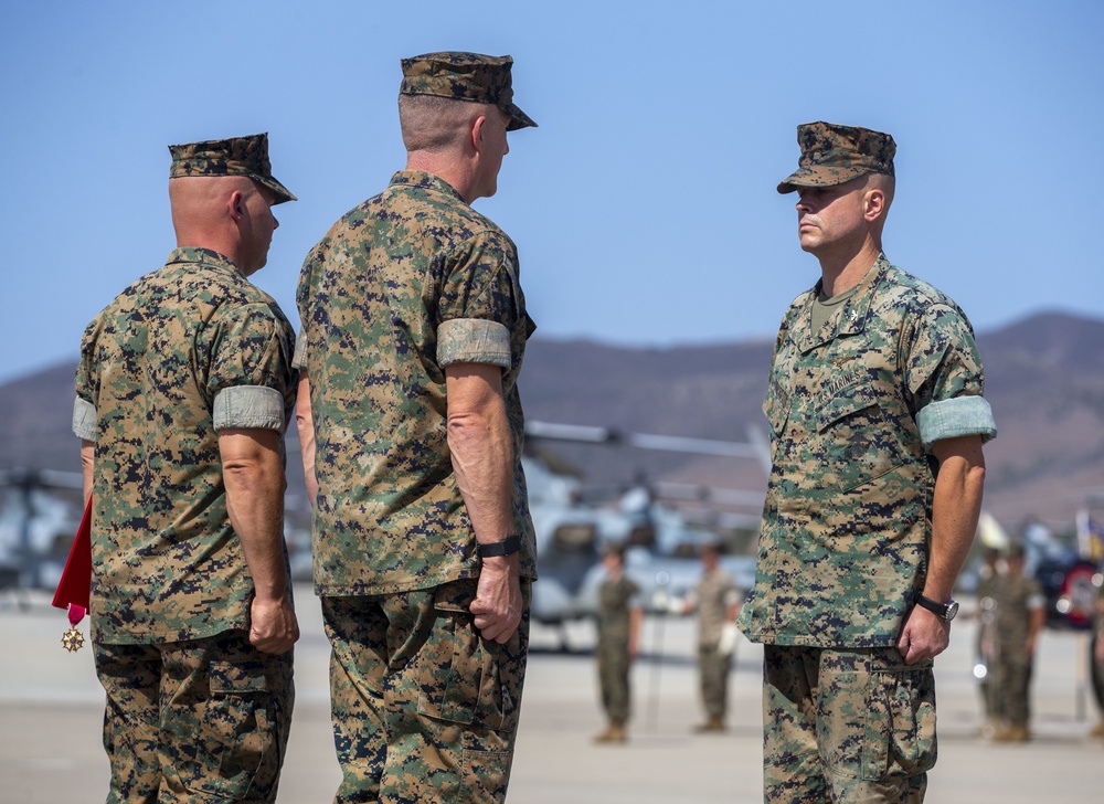 MCAS Camp Pendleton holds change of command ceremony