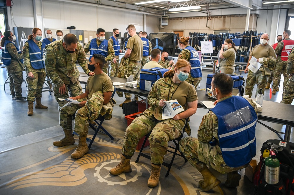 Mass casualty exercise tests Hill's medical response capabilities