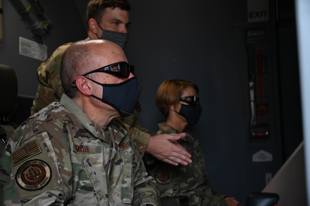 USAF, USSF Surgeon General visits ‘small but mighty’ 97th AMW
