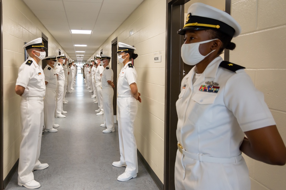 OCS Officer Personnel Inspection