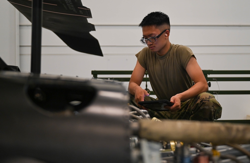 Sharpening their skills; Soldiers and Airmen learn to maintain helicopters